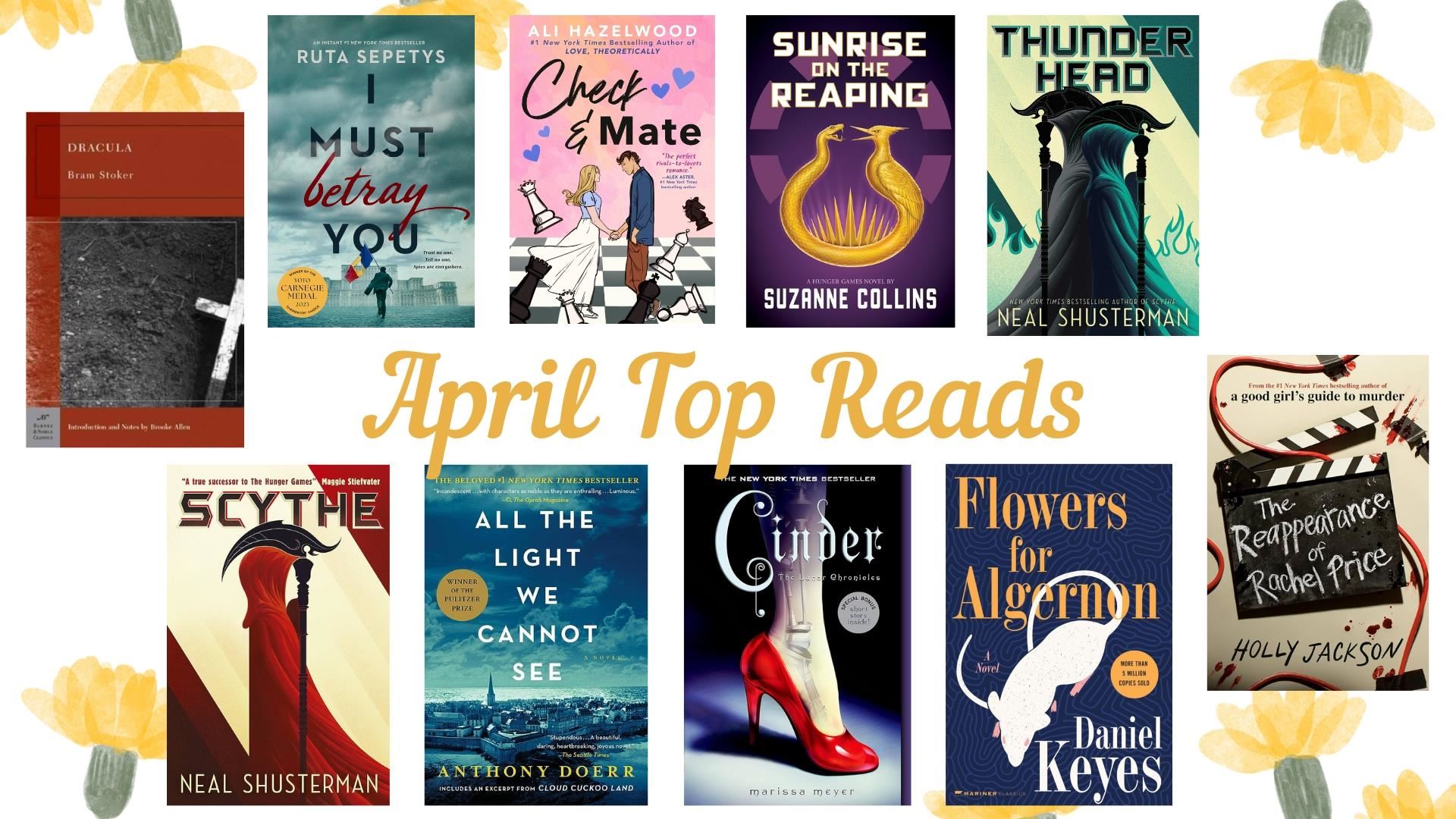 April Top 10 Reads